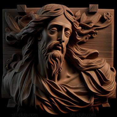 3D model st jesus (STL)